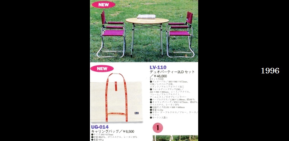 the old catalog　LV-110　デュオパーティー2LDセット-01