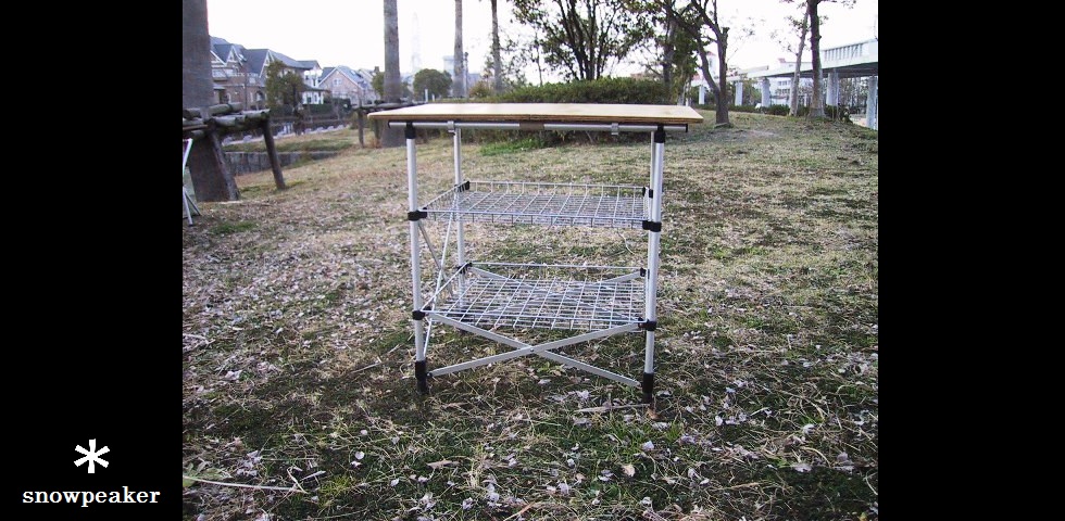 the original goods　NO.006　rack stand (ST-011) 天板付き　by ”ま～ひ～”　その1